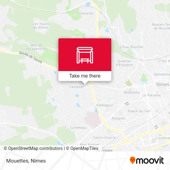 Mouettes map