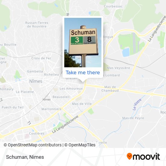 Mapa Schuman