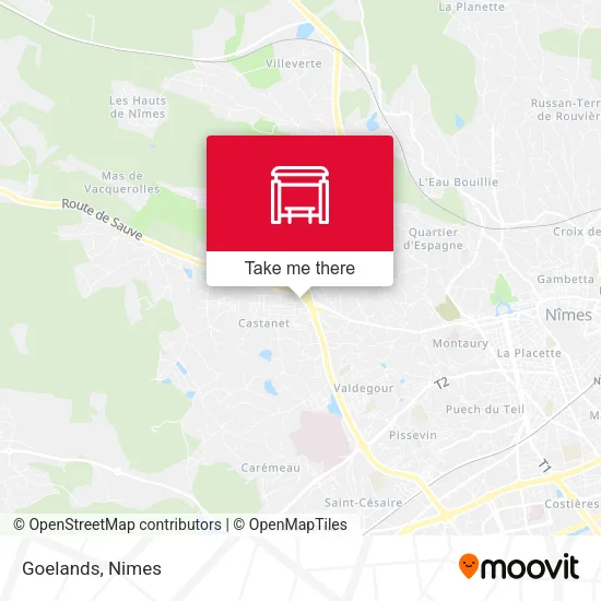 Goelands map