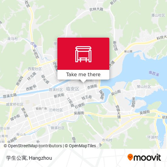 学生公寓 map