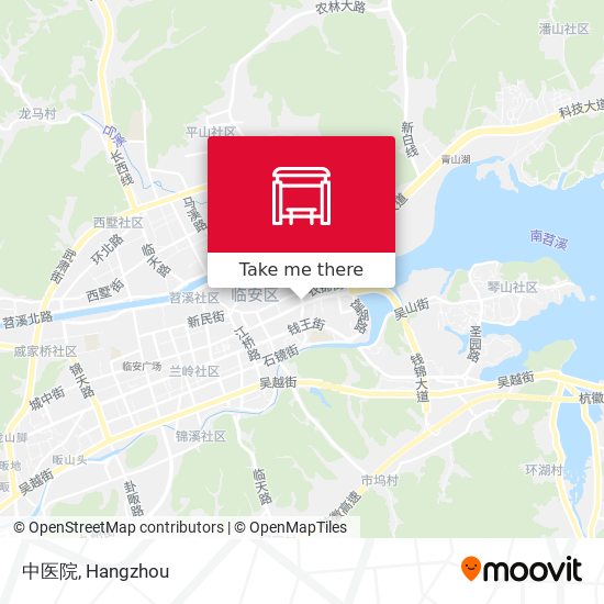 中医院 map