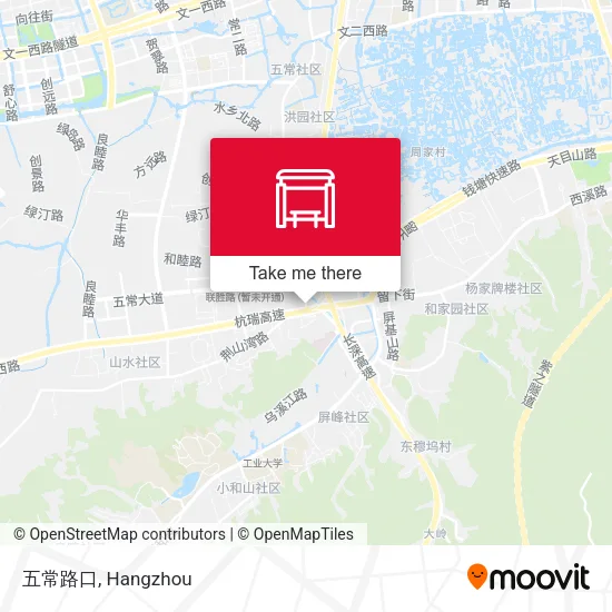 五常路口 map