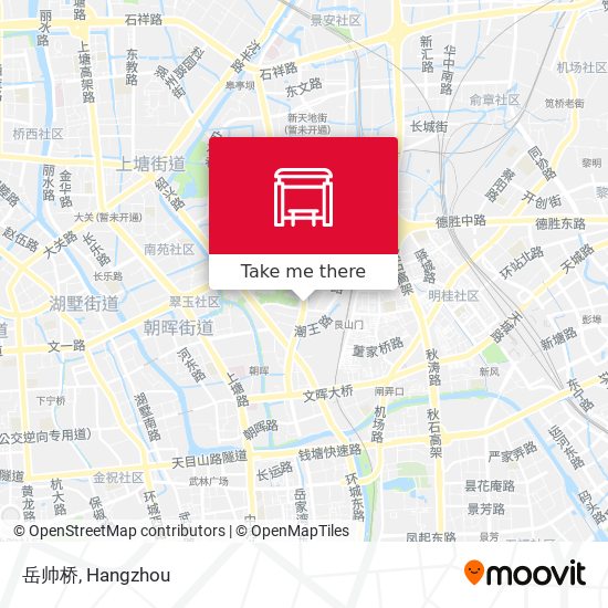 岳帅桥 map