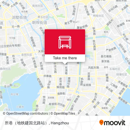 所巷（地铁建国北路站） map
