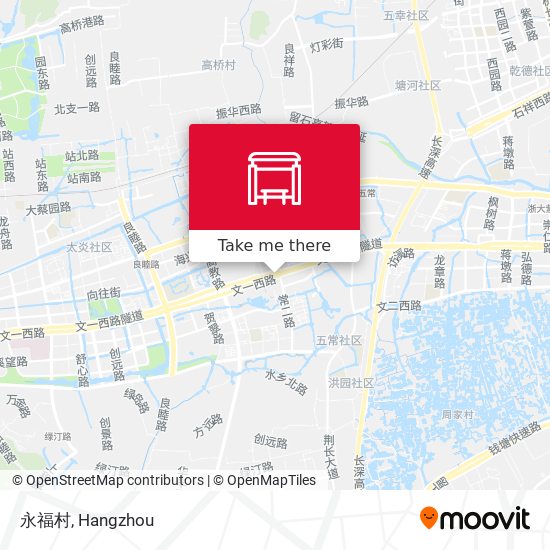 永福村 map