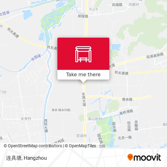 连具塘 map