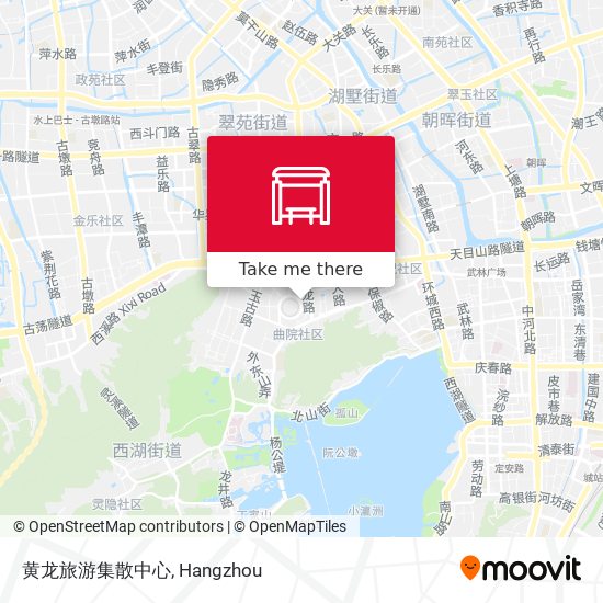 黄龙旅游集散中心 map
