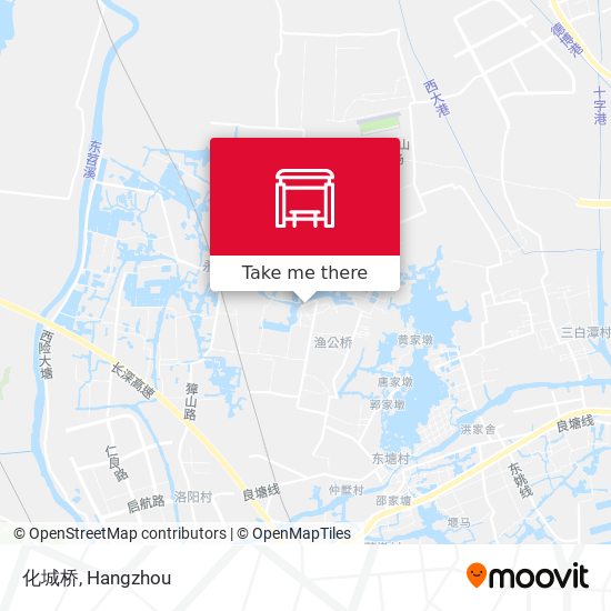 化城桥 map