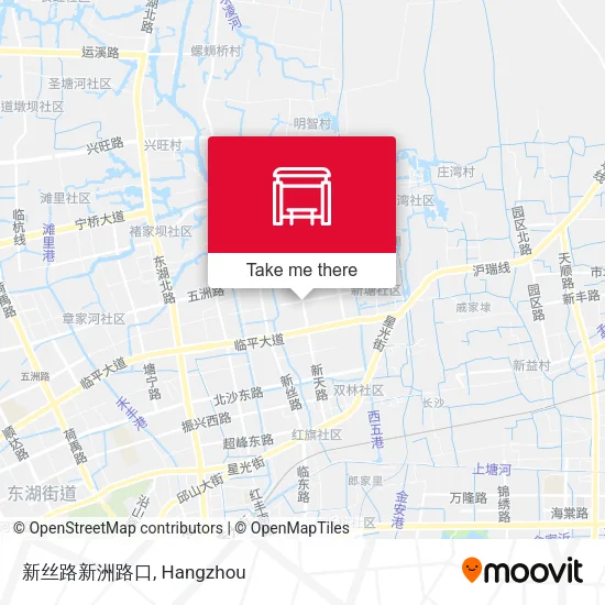 新丝路新洲路口 map