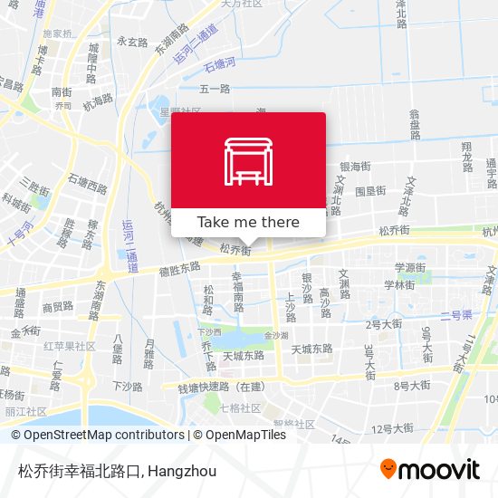 松乔街幸福北路口 map