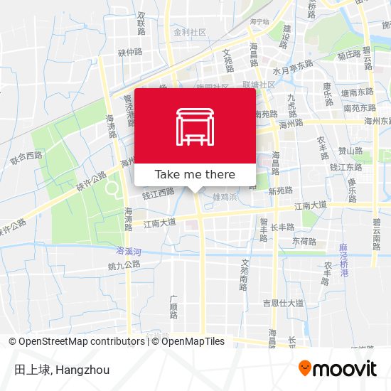 田上埭 map