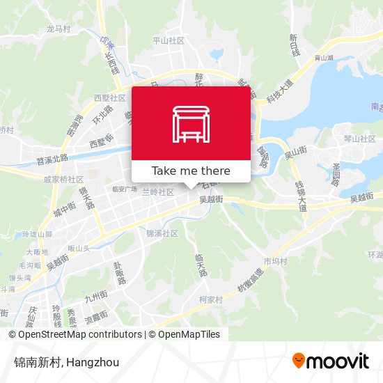 锦南新村 map