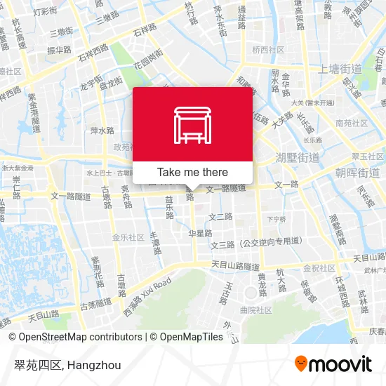 翠苑四区 map