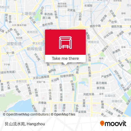 艮山流水苑 map
