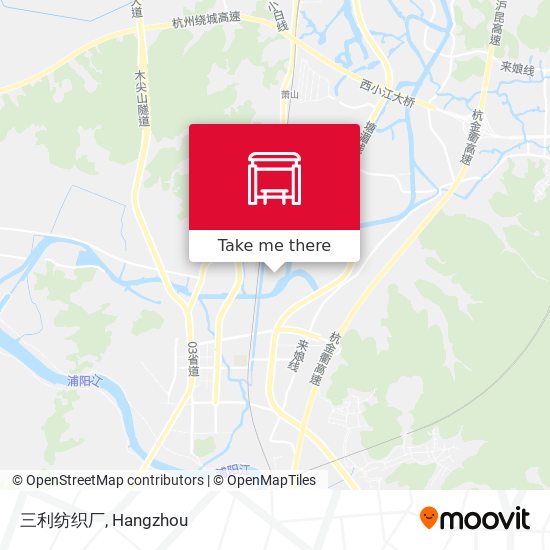三利纺织厂 map