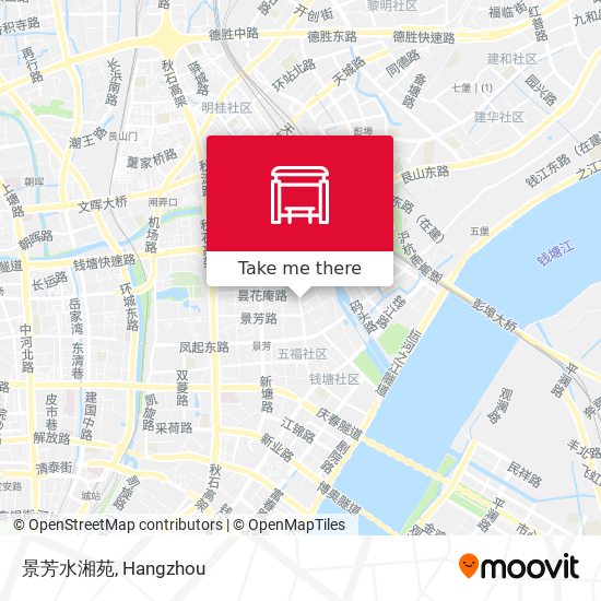 景芳水湘苑 map