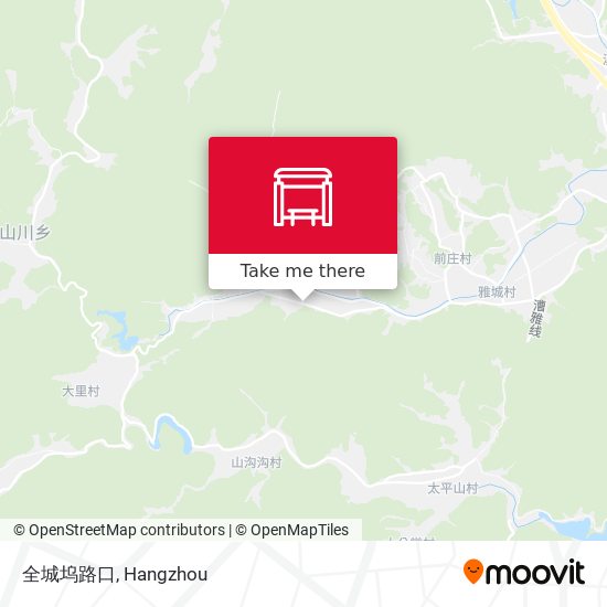 全城坞路口 map