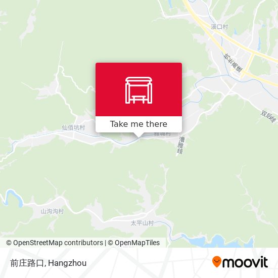 前庄路口 map