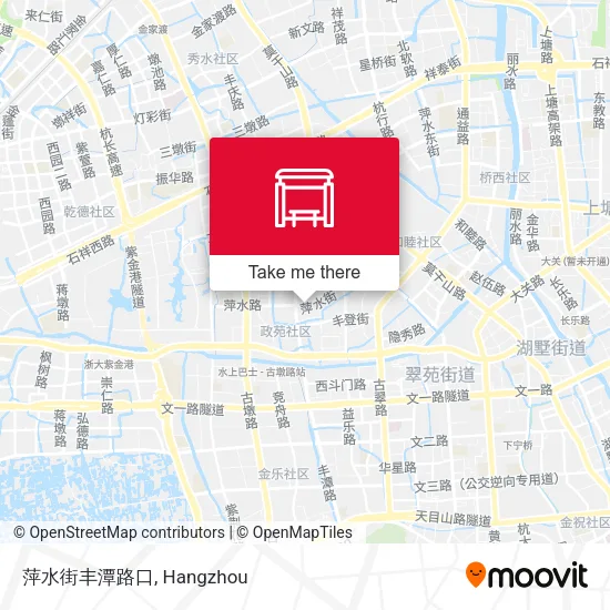 萍水街丰潭路口 map