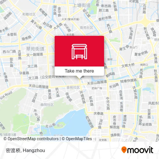 密渡桥 map