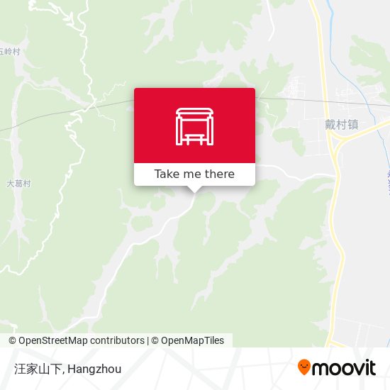 汪家山下 map