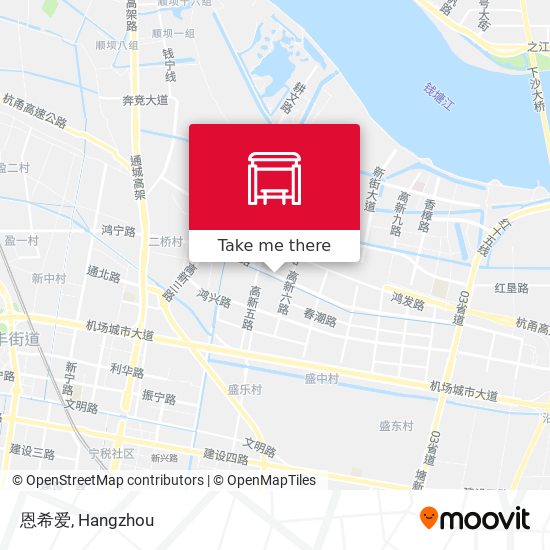 恩希爱 map