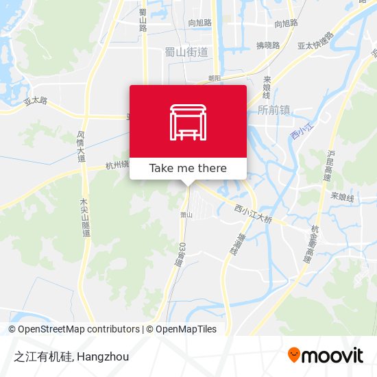 之江有机硅 map