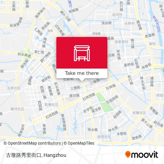 古墩路秀里街口 map