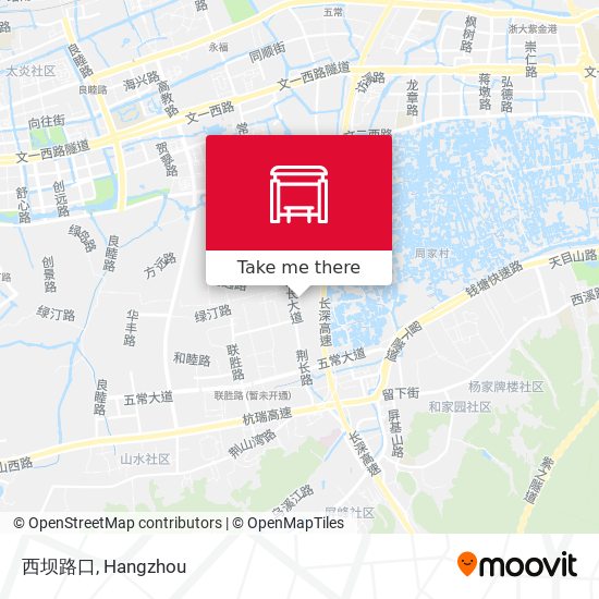 西坝路口 map