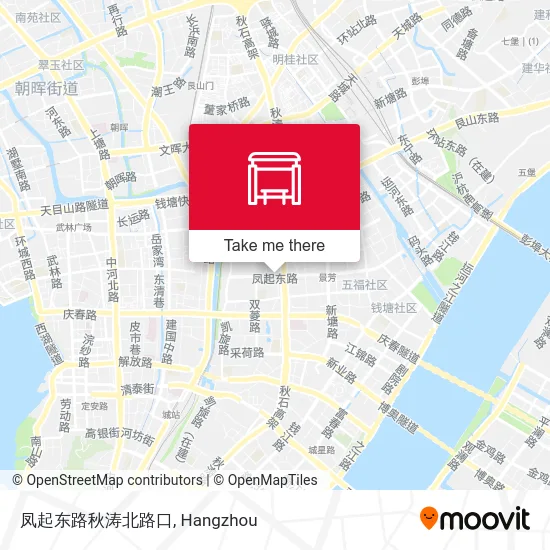 凤起东路秋涛北路口 map