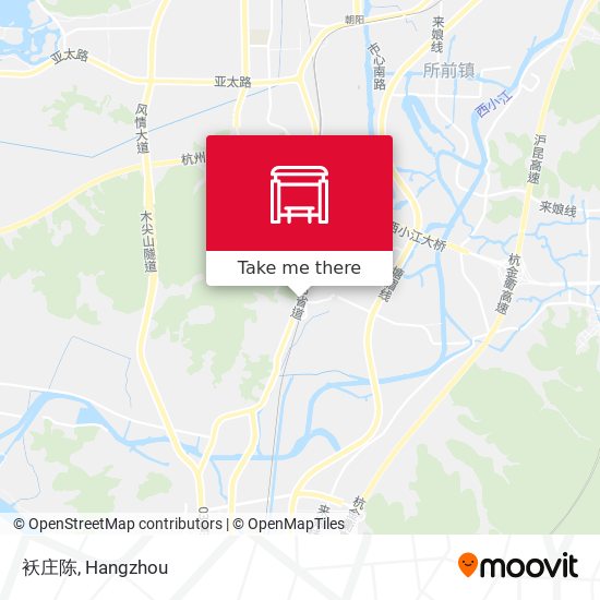 袄庄陈 map