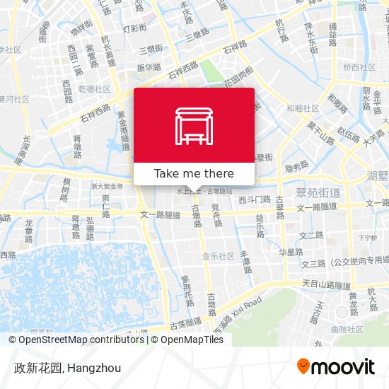 政新花园 map