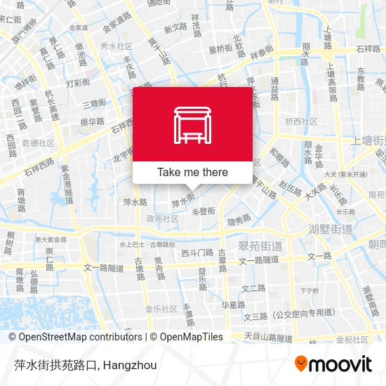 萍水街拱苑路口 map