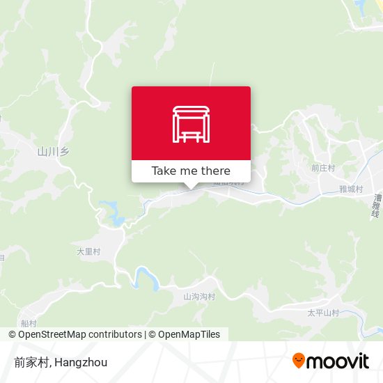 前家村 map
