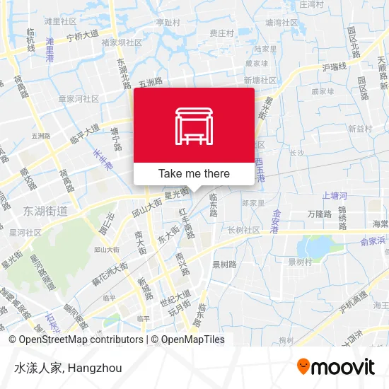 水漾人家 map