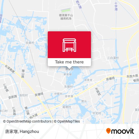 唐家墩 map
