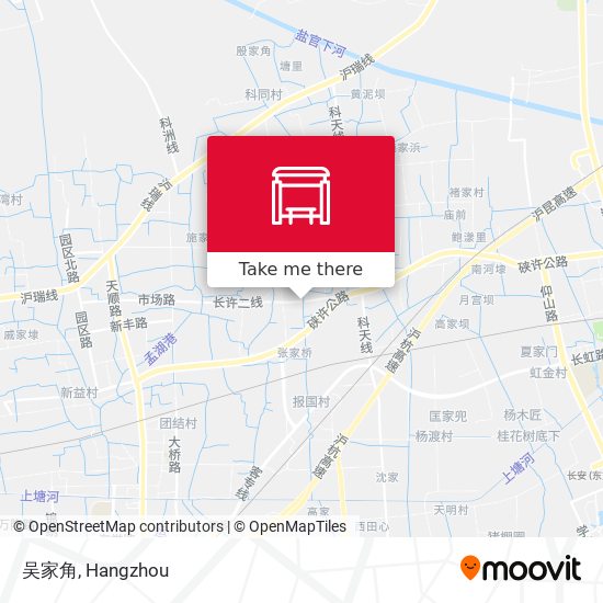 吴家角 map