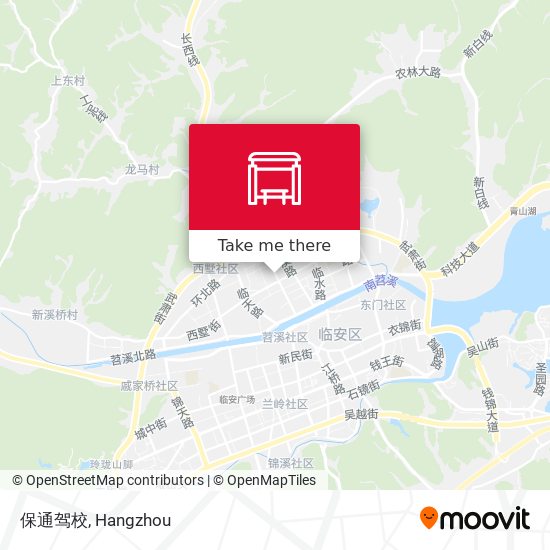 保通驾校 map
