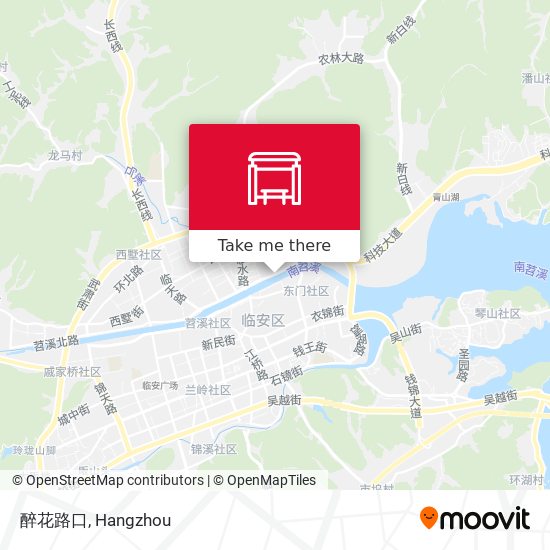 醉花路口 map