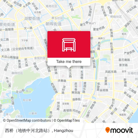 西桥（地铁中河北路站） map
