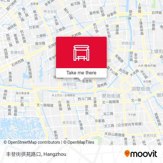 丰登街拱苑路口 map