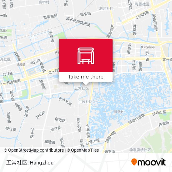 五常社区 map