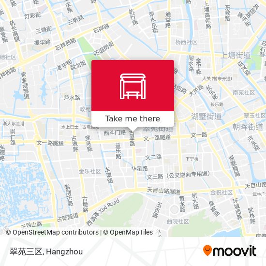 翠苑三区 map