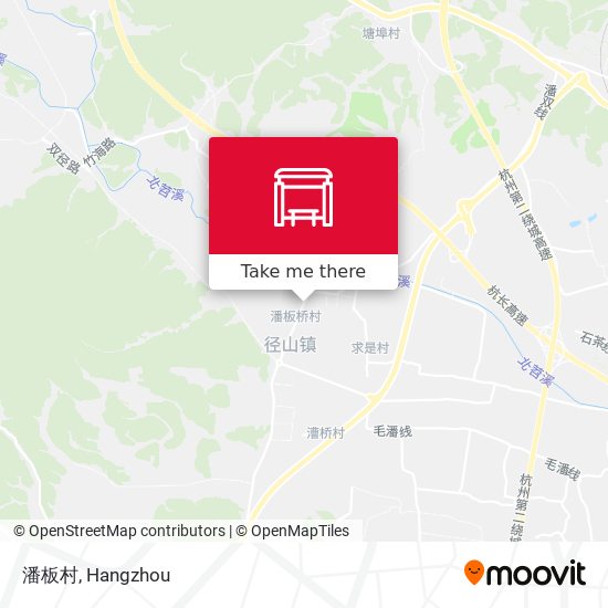 潘板村 map