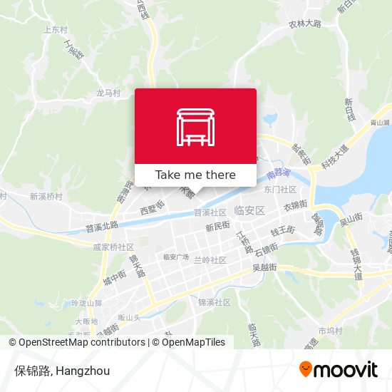 保锦路 map