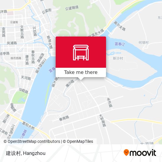 建设村 map