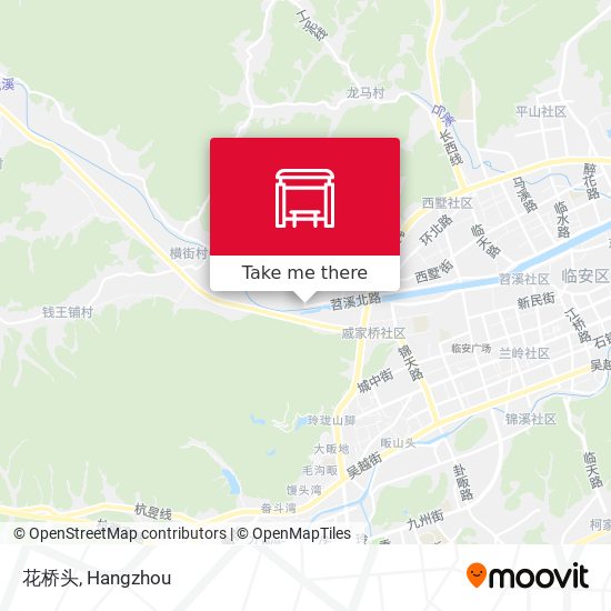 花桥头 map