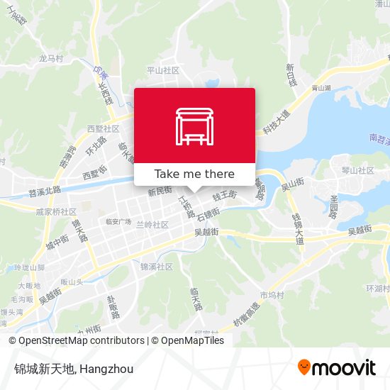 锦城新天地 map