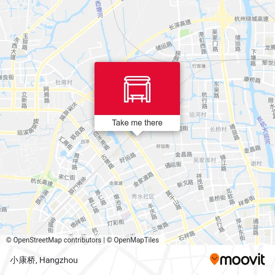小康桥 map