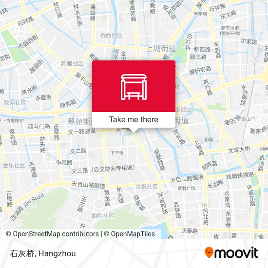 石灰桥 map